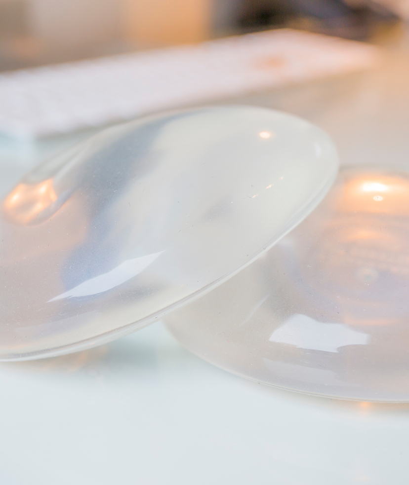 Photo of breast implants